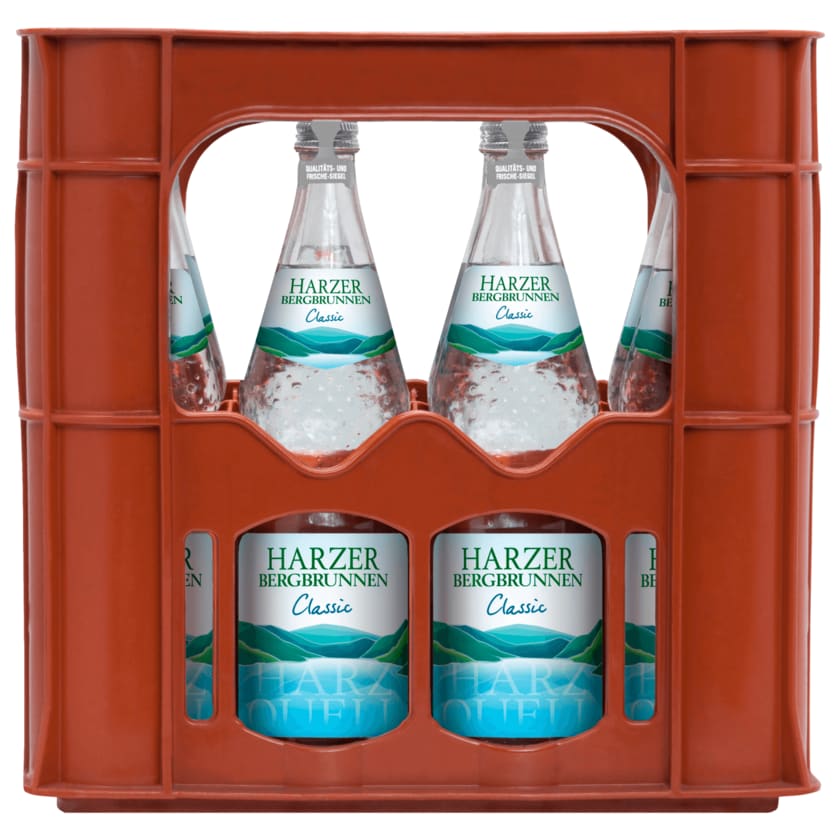 Harzer Bergbrunnen Mineralwasser Classic 12x0,7l
